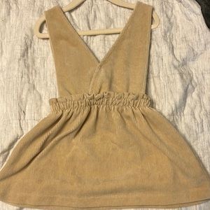 Zara corduroy dress